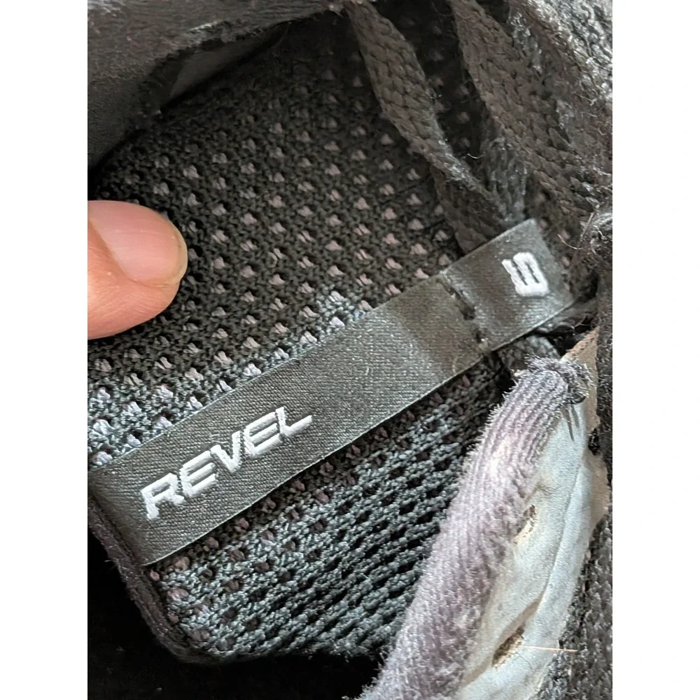 BROOKS REVEL 6 Athletic Running Shoes Mens Sz 11.5 1103981D072 Black Pearl Grey